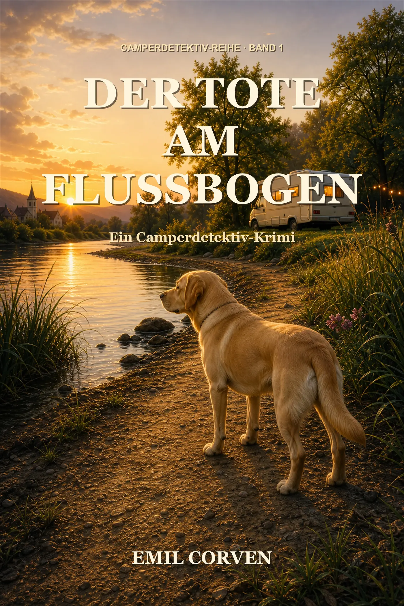 Buchcover von Der Tote am Flussbogen von Emil Corven