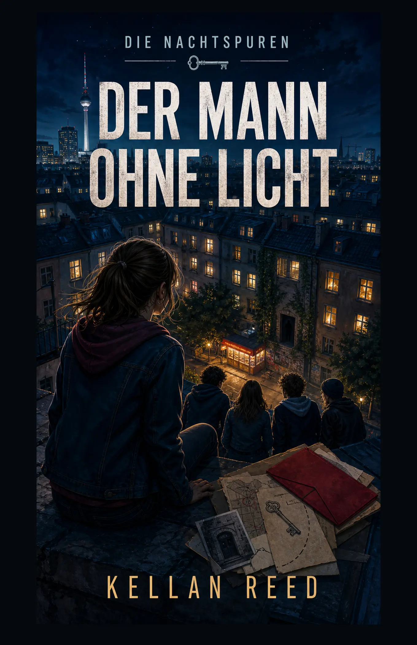 Buchcover von Der Mann ohne Licht von Kellan Reed