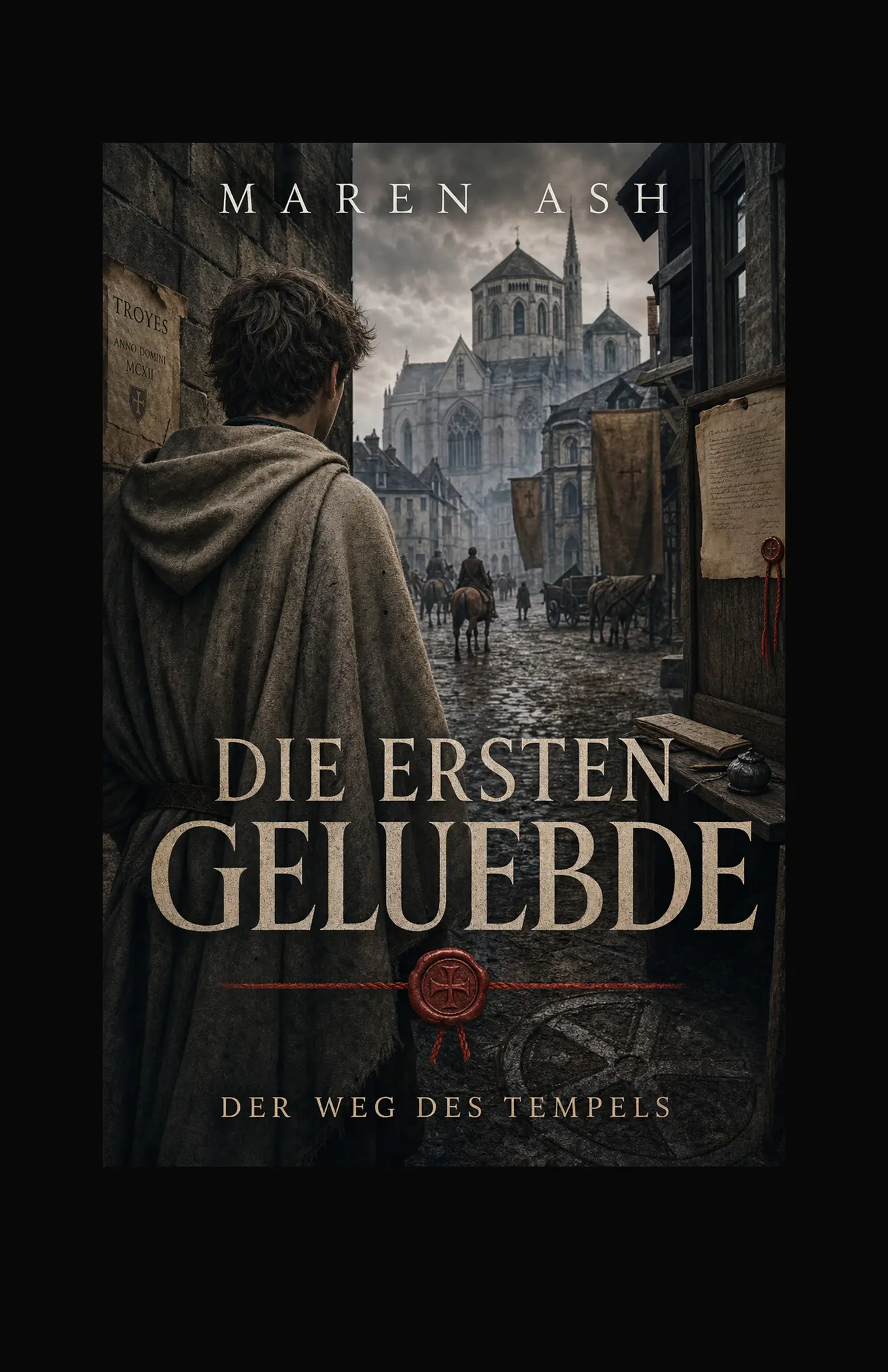 Buchcover von Die ersten Gelübde von Maren Ash