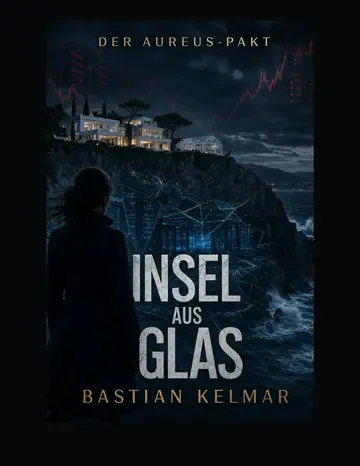 Buchcover von Insel aus Glas von Bastian Kelmar