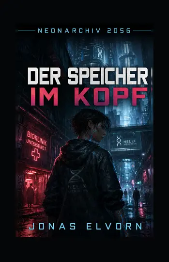 Buchcover von Der Speicher im Kopf von Jonas Elvorn